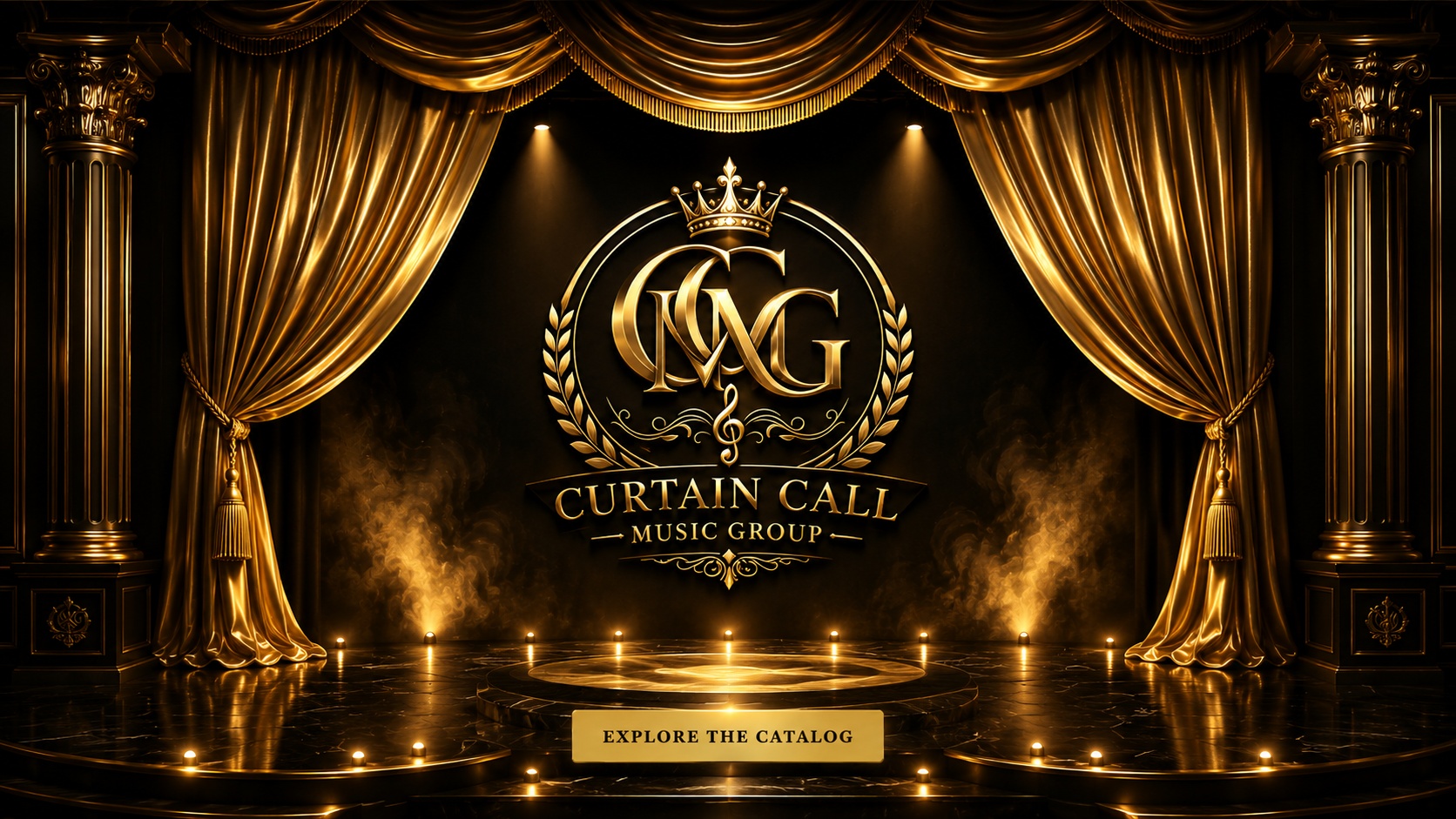 Curtain Call Music Group luxury stage entrance